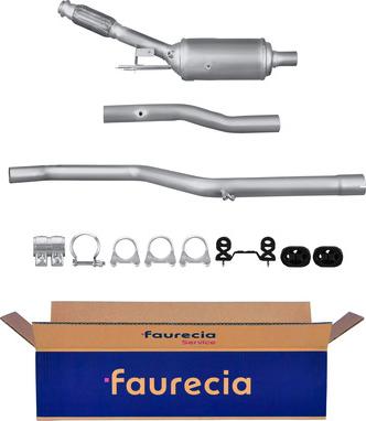 Faurecia FS45968F - Сажевый / частичный фильтр, система выхлопа ОГ autospares.lv