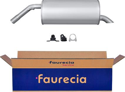 Faurecia FS45849 - Глушитель выхлопных газов, конечный autospares.lv