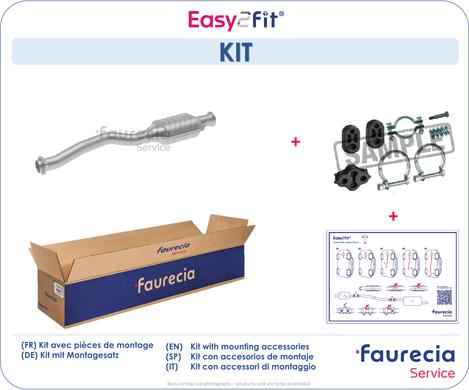 Faurecia FS45246K - Катализатор autospares.lv