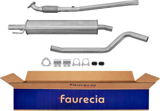 Faurecia FS40472 - Средний глушитель выхлопных газов autospares.lv