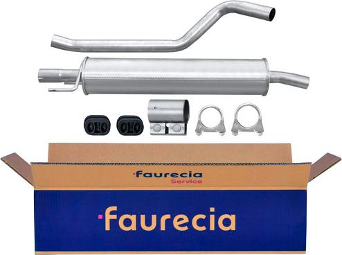 Faurecia FS40513 - Средний глушитель выхлопных газов autospares.lv