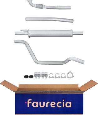 Faurecia FS40648 - Средний глушитель выхлопных газов autospares.lv