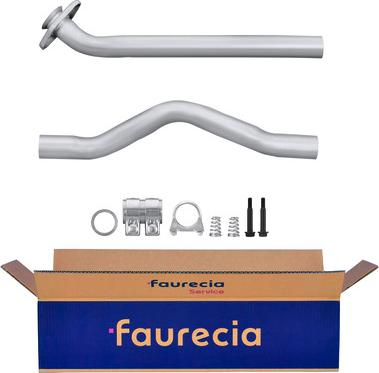 Faurecia FS40129 - Труба выхлопного газа autospares.lv