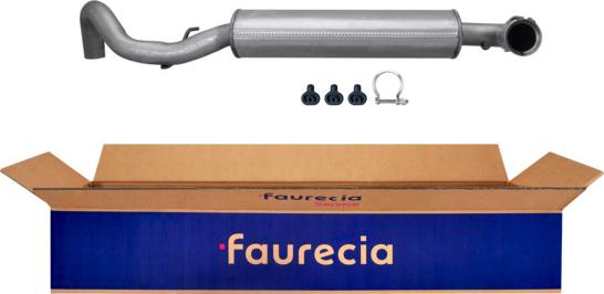 Faurecia FS40887 - Глушитель выхлопных газов, конечный autospares.lv