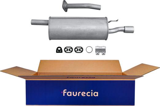 Faurecia FS47094 - Глушитель выхлопных газов, конечный autospares.lv