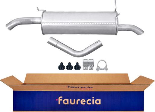 Faurecia FS55417 - Глушитель выхлопных газов, конечный autospares.lv