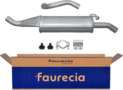 Faurecia FS55018 - Глушитель выхлопных газов, конечный autospares.lv
