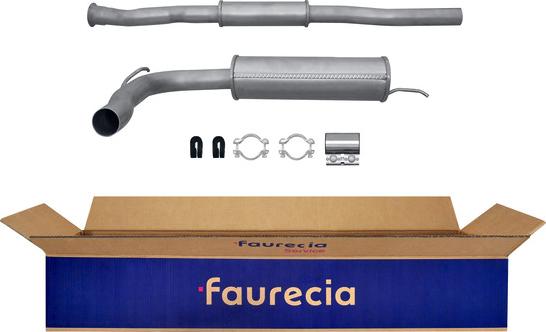 Faurecia FS55266 - Средний глушитель выхлопных газов autospares.lv