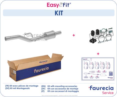 Faurecia FS50400K - Катализатор autospares.lv