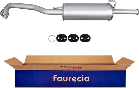 Faurecia FS53061 - Глушитель выхлопных газов, конечный autospares.lv