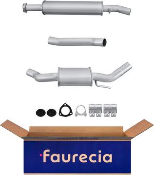 Faurecia FS01133 - Предглушитель выхлопных газов autospares.lv