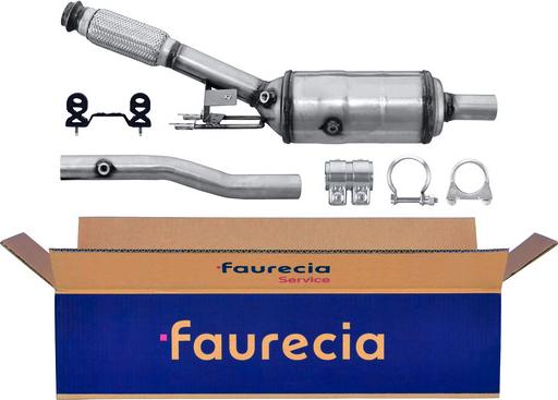 Faurecia FS15878F - Сажевый / частичный фильтр, система выхлопа ОГ autospares.lv
