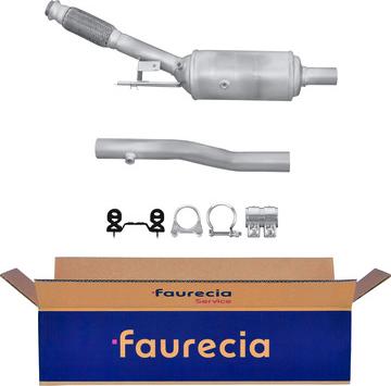 Faurecia FS15878S - Сажевый / частичный фильтр, система выхлопа ОГ autospares.lv