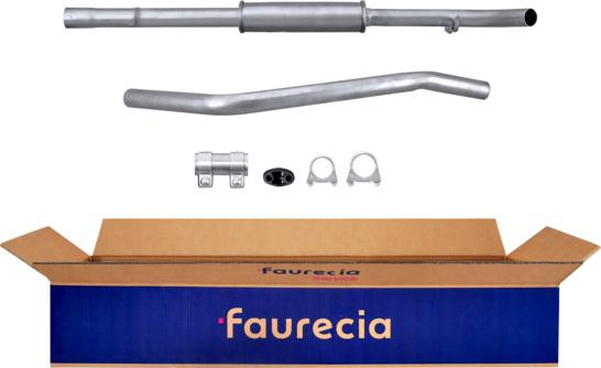 Faurecia FS16002 - Предглушитель выхлопных газов autospares.lv