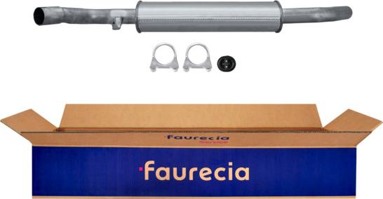 Faurecia FS80450 - Средний глушитель выхлопных газов autospares.lv