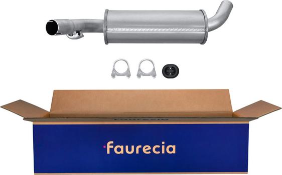 Faurecia FS80005 - Средний глушитель выхлопных газов autospares.lv