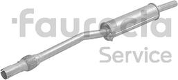 Faurecia FS80033 - Средний глушитель выхлопных газов autospares.lv