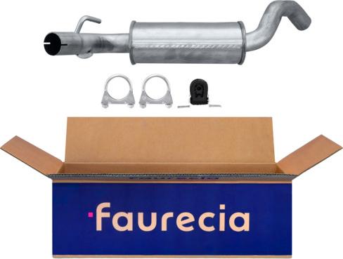 Faurecia FS80120 - Средний глушитель выхлопных газов autospares.lv