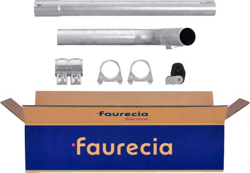 Faurecia FS80358 - Труба выхлопного газа autospares.lv