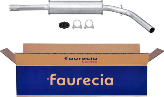 Faurecia FS80219 - Средний глушитель выхлопных газов autospares.lv