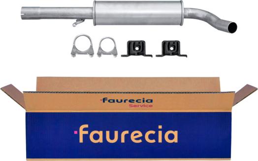 Faurecia FS80225 - Средний глушитель выхлопных газов autospares.lv