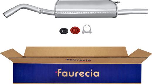 Faurecia FS30438 - Глушитель выхлопных газов, конечный autospares.lv