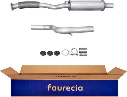 Faurecia FS30503 - Средний глушитель выхлопных газов autospares.lv