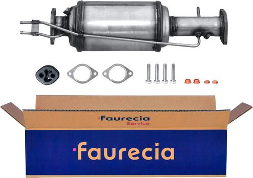 Faurecia FS30581F - Сажевый / частичный фильтр, система выхлопа ОГ autospares.lv