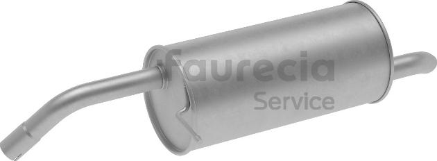 Faurecia FS30135 - Глушитель выхлопных газов, конечный autospares.lv