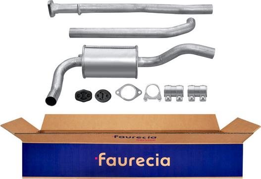 Faurecia FS30376 - Средний глушитель выхлопных газов autospares.lv