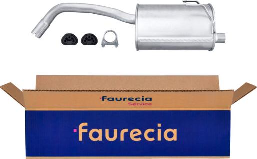 Faurecia FS25652 - Глушитель выхлопных газов, конечный autospares.lv