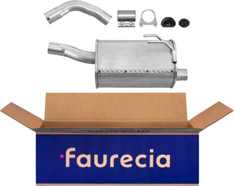 Faurecia FS25657 - Глушитель выхлопных газов, конечный autospares.lv