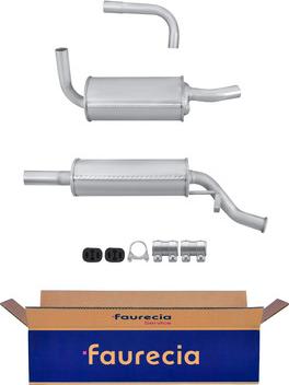 Faurecia FS25030 - Глушитель выхлопных газов, конечный autospares.lv