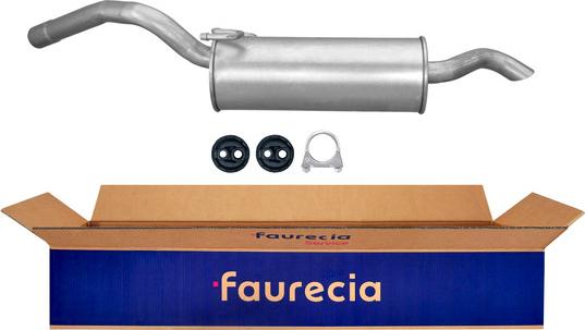 Faurecia FS25393 - Глушитель выхлопных газов, конечный autospares.lv