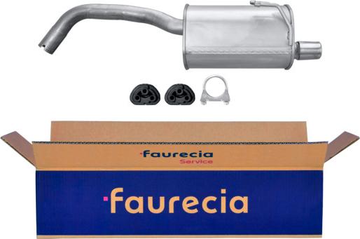 Faurecia FS25792 - Глушитель выхлопных газов, конечный autospares.lv