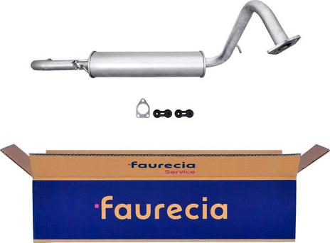 Faurecia FS75304 - Глушитель выхлопных газов, конечный autospares.lv