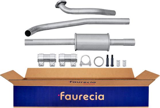 Faurecia FS70499 - Предглушитель выхлопных газов autospares.lv