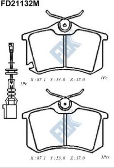 ATE 602877 - Тормозные колодки, дисковые, комплект autospares.lv