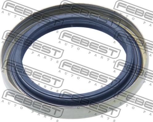 Febest 95HDS-52720811X - Уплотняющее кольцо, ступица колеса autospares.lv