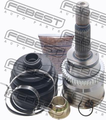 Febest 0910-012A48 - Шарнирный комплект, ШРУС, приводной вал autospares.lv