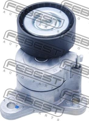 Febest 0490-CW5W - Натяжитель, поликлиновый ремень autospares.lv