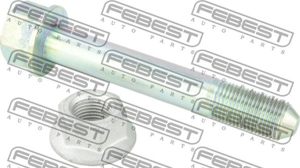 Febest 0498-003-KIT - Болт регулировки развала колёс autospares.lv