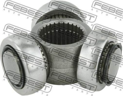 Febest 0416-CY2 - Трипоид, муфта с шипами, приводной вал autospares.lv