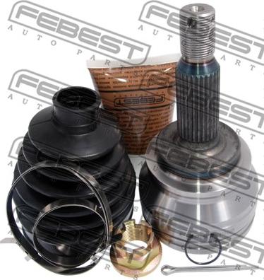 Febest 0410-CW5 - Шарнирный комплект, ШРУС, приводной вал autospares.lv