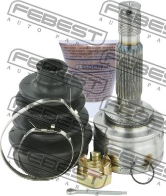 Febest 0410-GA2RR - Шарнирный комплект, ШРУС, приводной вал autospares.lv