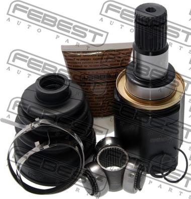 Febest 0411-CY3MTLH - Шарнирный комплект, ШРУС, приводной вал autospares.lv