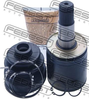 Febest 0411-KB4LH - Шарнирный комплект, ШРУС, приводной вал autospares.lv