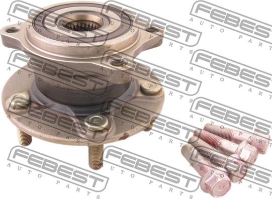 Febest 0482-D5RM - Ступица колеса, поворотный кулак autospares.lv