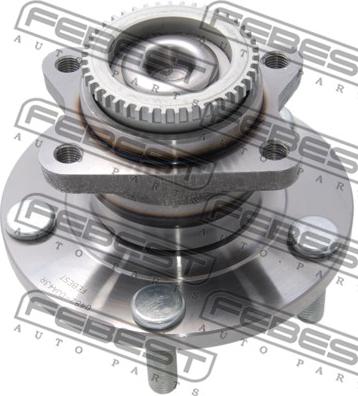 Febest 0482-DJA43R - Ступица колеса, поворотный кулак autospares.lv