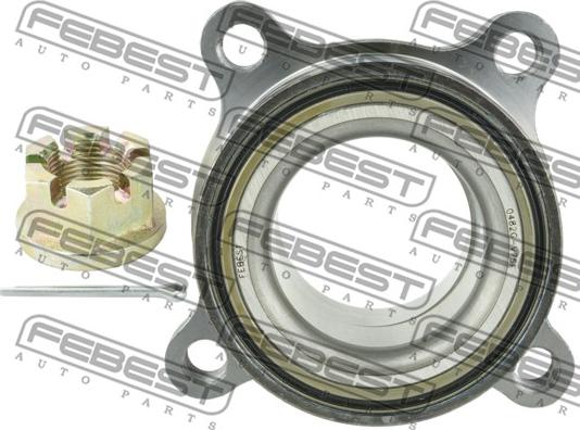 Febest 0482G-V75F - Ступица колеса, поворотный кулак autospares.lv